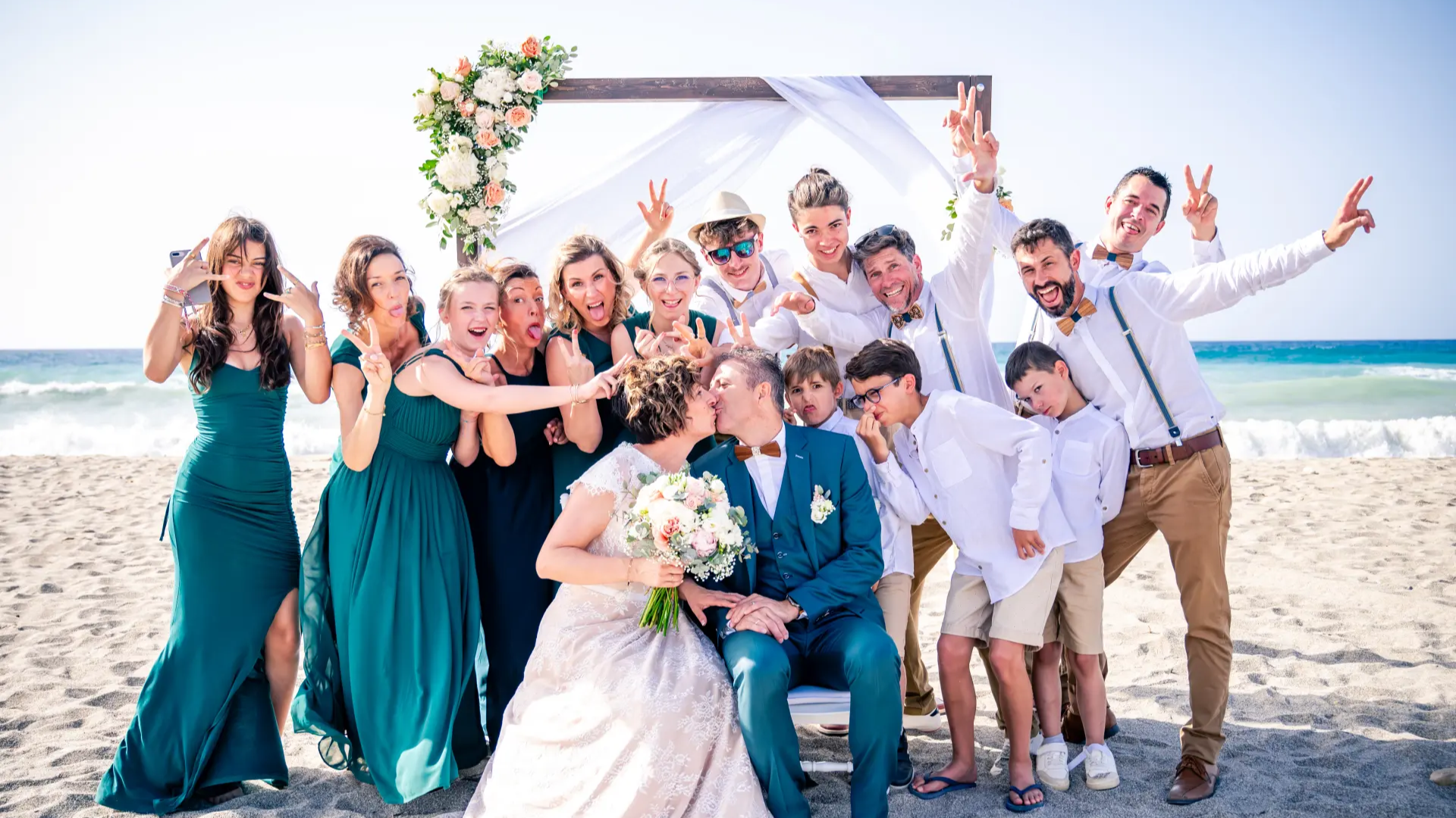 Beach wedding in Chania